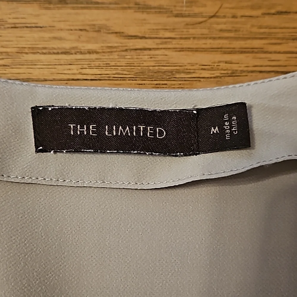 The Limited Open Front Blazer Tan Beige Medium Neutral Cardigan Jacket - Picture 5 of 7